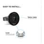3_Benton 5" High Black LED Outdoor Sconce more views