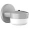Benton 5" High Textured Grey LED Outdoor Sconce