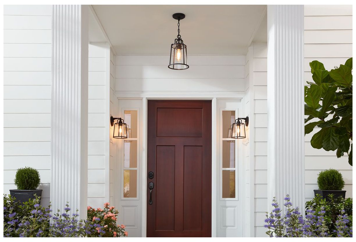 Image 4 Benton Harbor Collection One-Light Hanging Lantern with DURASHIELD more views