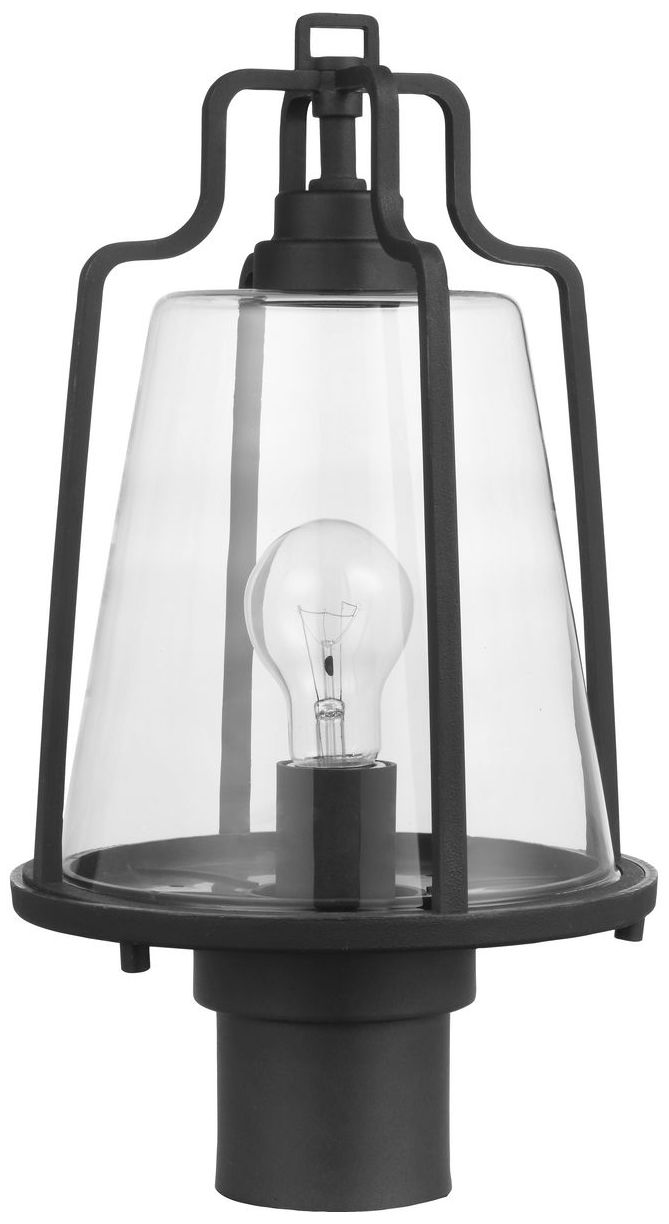Image 2 Benton Harbor Collection One-Light Post Lantern with DURASHIELD more views