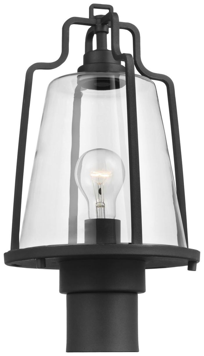 Image 4 Benton Harbor Collection One-Light Post Lantern with DURASHIELD more views