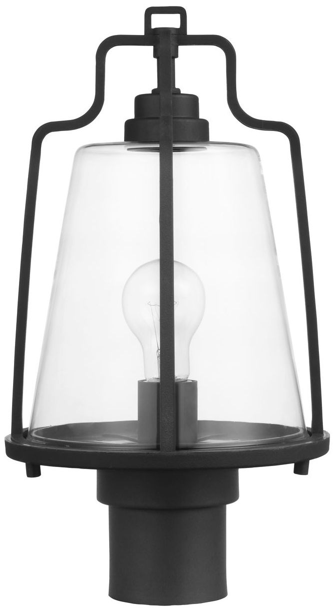 Image 6 Benton Harbor Collection One-Light Post Lantern with DURASHIELD more views