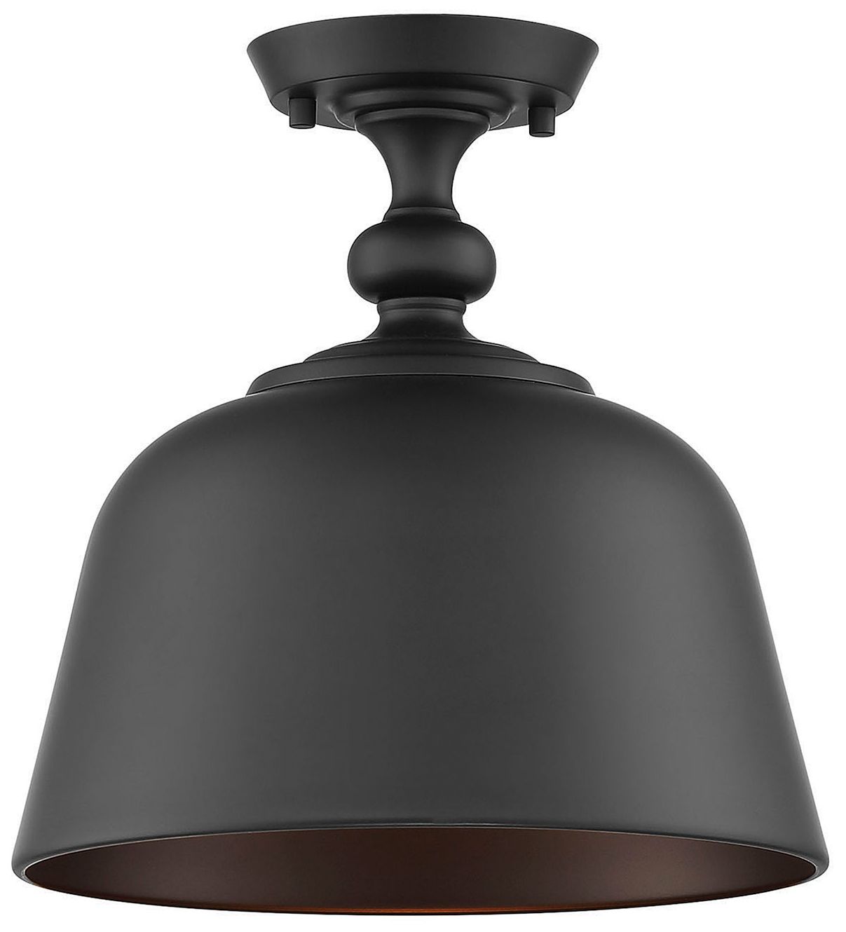 Image 4 Berg 1-Light Ceiling Light in Matte Black more views