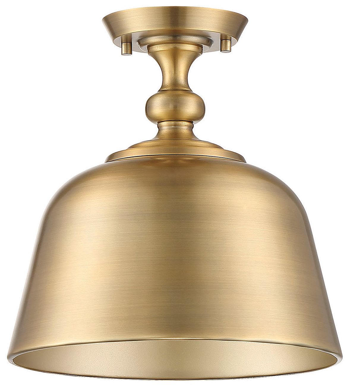 Image 5 Berg 1-Light Ceiling Light in Warm Brass more views