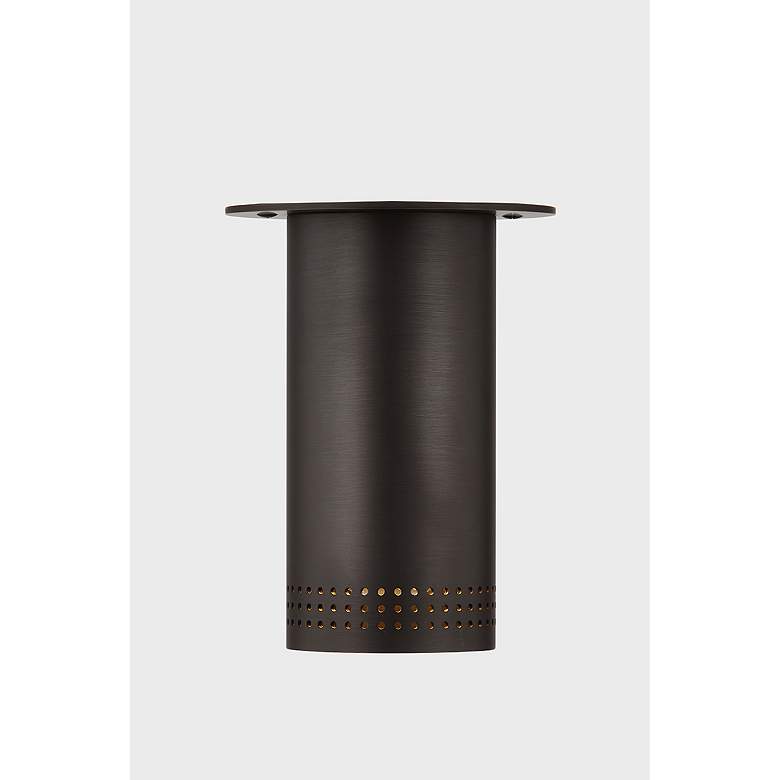 Image 4 Berg 4 3/4" Wide Bronze Cylinder Ceiling Light more views