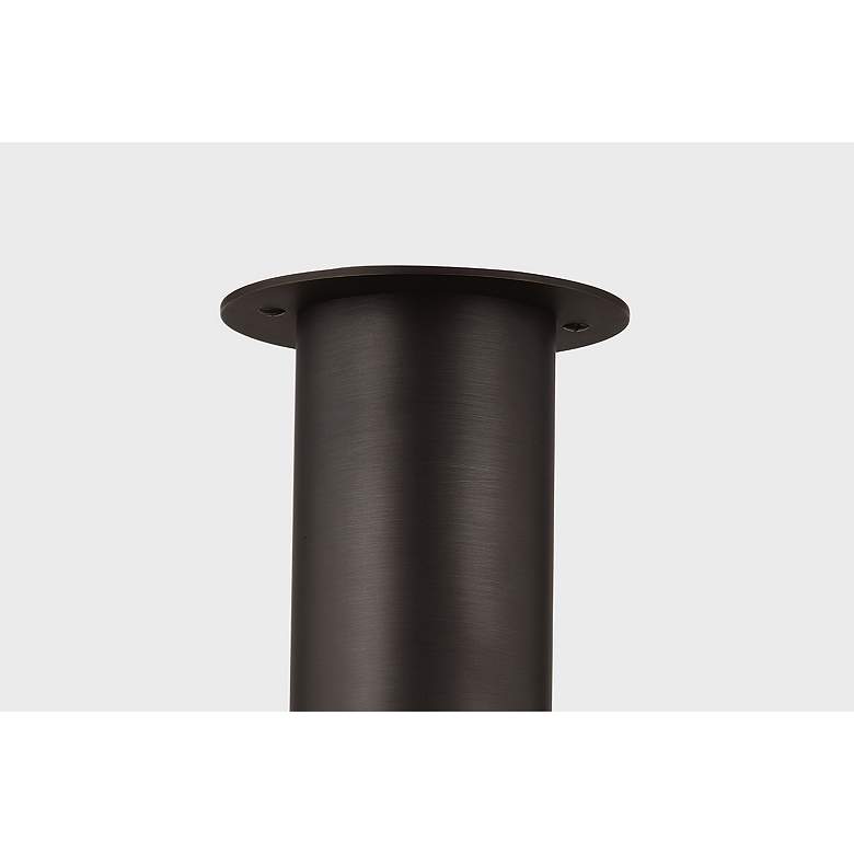 Image 5 Berg 4 3/4" Wide Bronze Cylinder Ceiling Light more views
