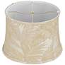 Bergamo Gold Softback Drum Lamp Shade 14x16x11 (Washer)