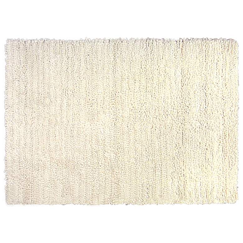 Image 1 Bergamo Off-White Shag Doormat