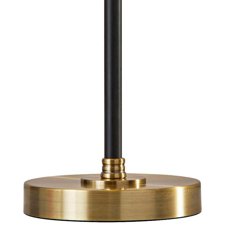 Image 3 Bergen Black and Antique Brass Table Lamp more views