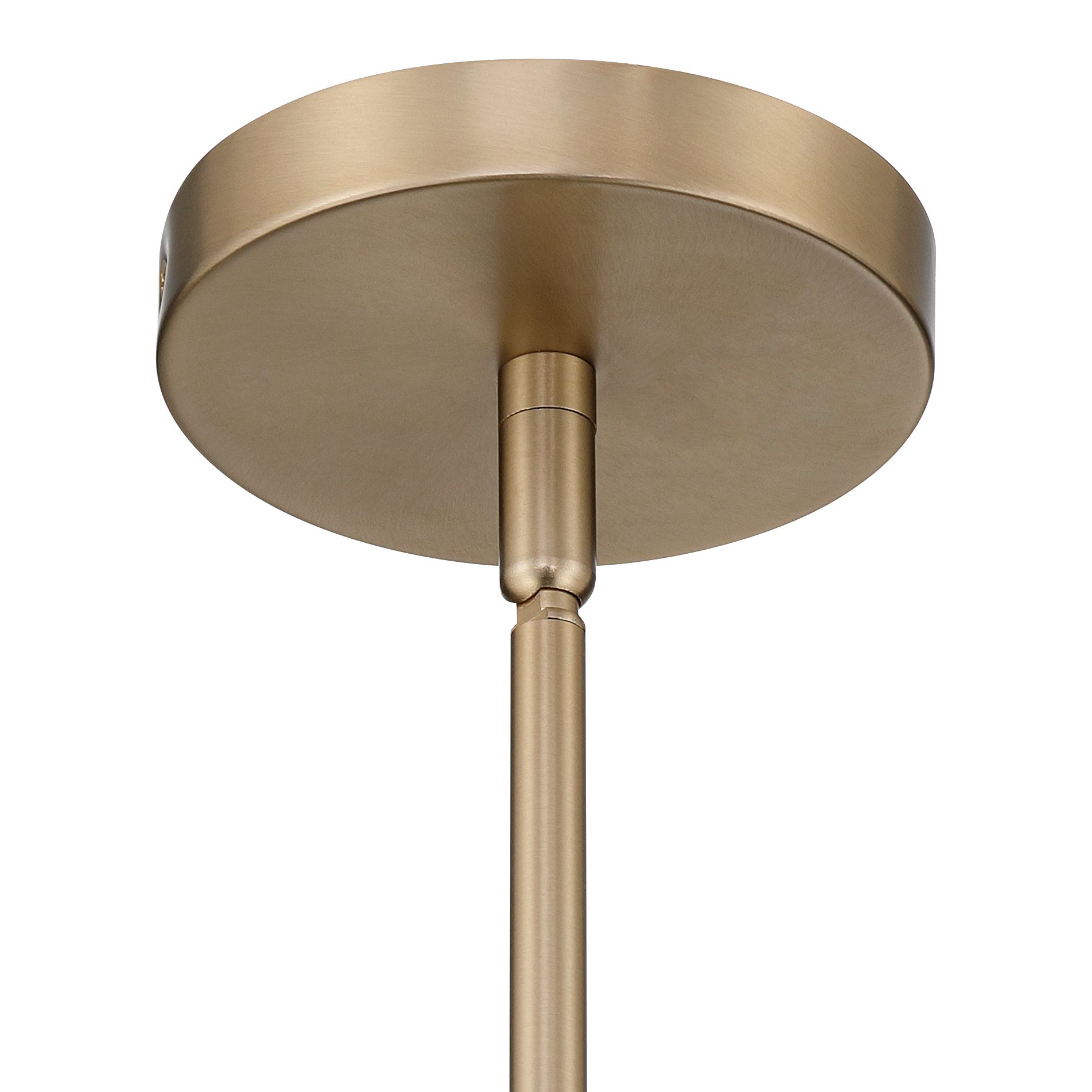 Image 6 Berger 12" Wide Matte Brass Hammered Glass Rustic Mini Pendant Light more views