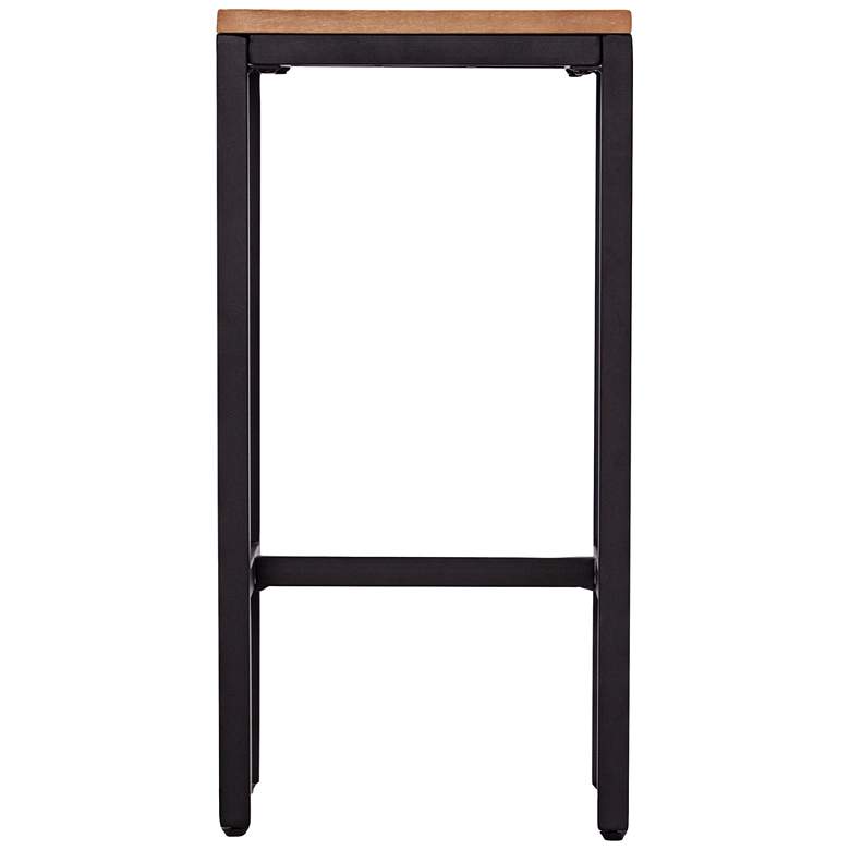 Image 3 Berinsly 26 inch Black Natural Counter Height Stools Set of 2 more views