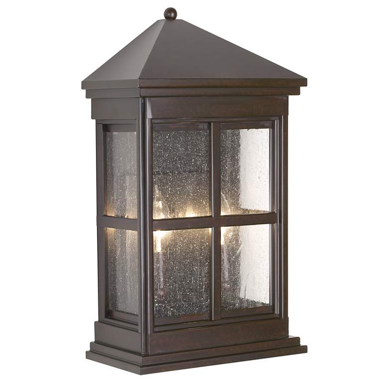 Image 1 Berkeley Collection 17 1/2 inch High Outdoor Wall Pocket Light