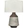 Berkley Antique Oyster Vessel Table Lamp with Cream Shade