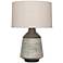 Berkley Antique Oyster Vessel Table Lamp with Heather Shade