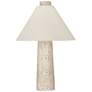 1_Berks 31" High Textured Cream Table Lamp