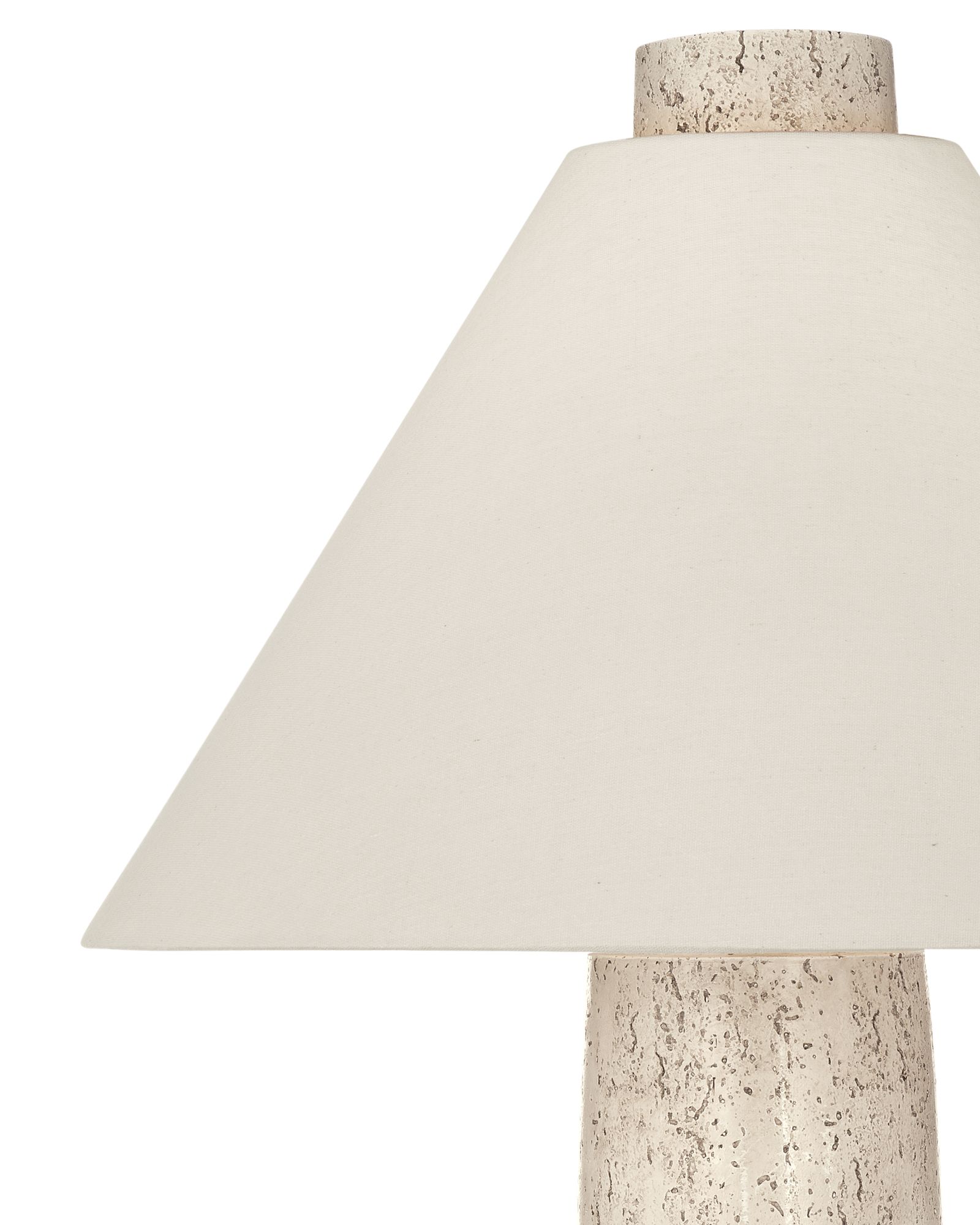Image 3 Berks 31" High Textured Cream Table Lamp more views