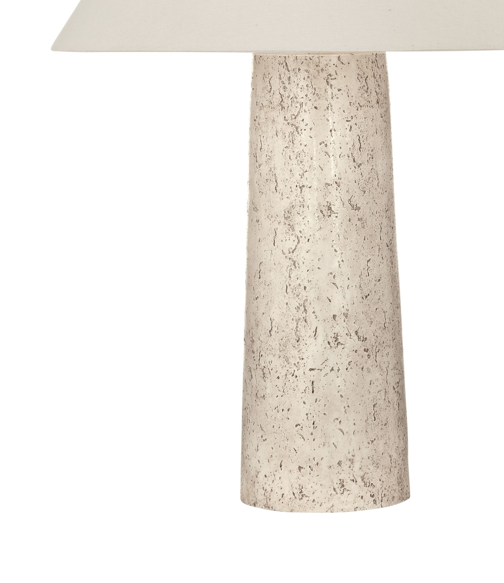 Image 7 Berks 31" High Textured Cream Table Lamp more views