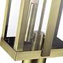 6_Berksford 2 Light Antique Brass Large Outdoor Post Top Lantern more views