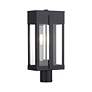 5_Berksford 2 Light Black Large Outdoor Post Top Lantern more views