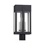 6_Berksford 2 Light Black Large Outdoor Post Top Lantern more views