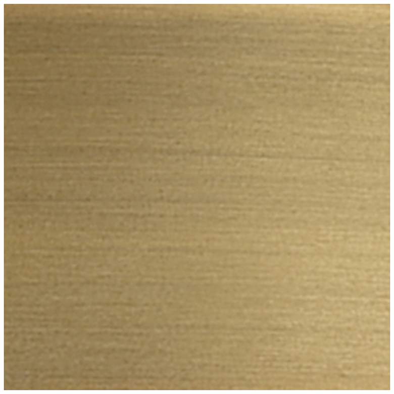 Image 2 Berkshire 12" Semi-Flush Mount - Brushed Brass - Matte White Shade more views