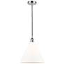 Berkshire 12" Wide Polished Chrome Mini Pendant