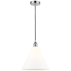 Berkshire 12" Wide Polished Chrome Mini Pendant