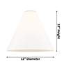 4_Berkshire 12" Wide Satin Nickel Ceiling Light w/ White Glass more views