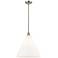 Berkshire 16" Wide Brushed Satin Nickel LED Pendant Light