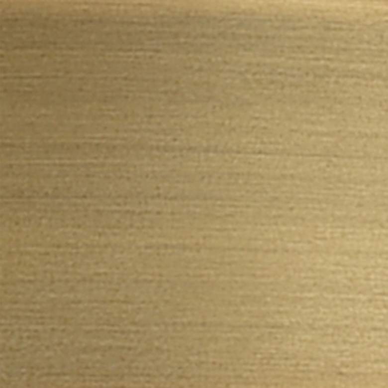 Image 5 Berkshire 16"W Brushed Brass Pendant Light with White Glass more views