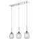 Berkshire 3 Light 26.5" Cord Hung Island Light Polished Nickel