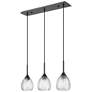 Berkshire 3 Light 27" Cord Hung Island Light Matte Black