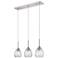 Berkshire 3 Light 27" Cord Hung Island Light Satin Nickel