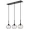 Berkshire 3 Light 28" Cord Hung Island Light Matte Black