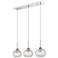 Berkshire 3 Light 28" Cord Hung Island Light Polished Nickel