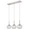 Berkshire 3 Light 28" Cord Hung Island Light Satin Nickel