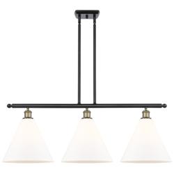 Berkshire 3 Light 39" LED Island Light - Black Antique Brass  - Matte