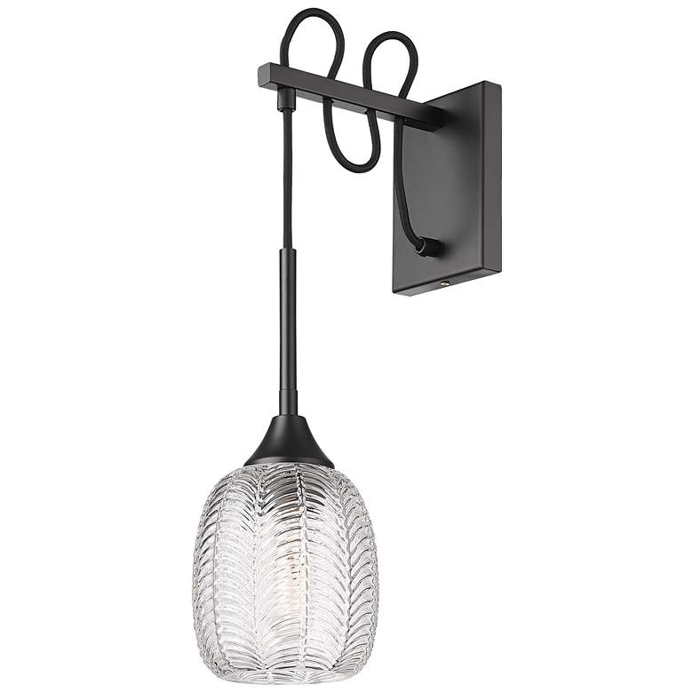 Image 1 Berkshire 5.5" Sconce Matte Black Finish