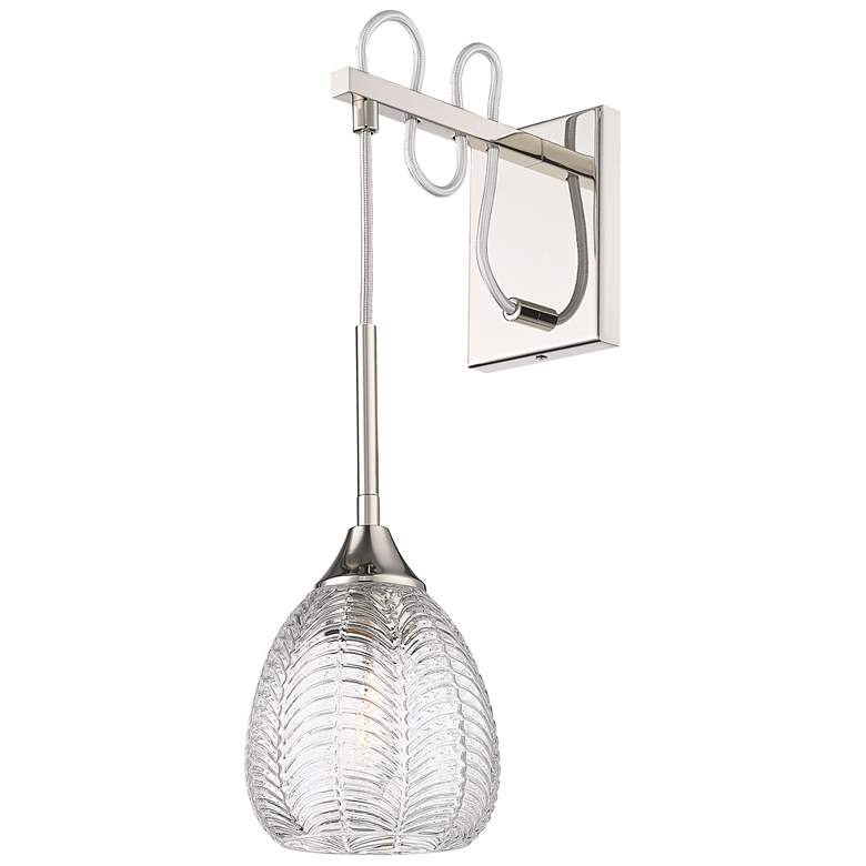 Image 1 Berkshire 6" Sconce Polished Nickel Finish