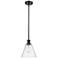 Berkshire 8" LED Mini Pendant - Oil Rubbed Bronze - Seedy Shade