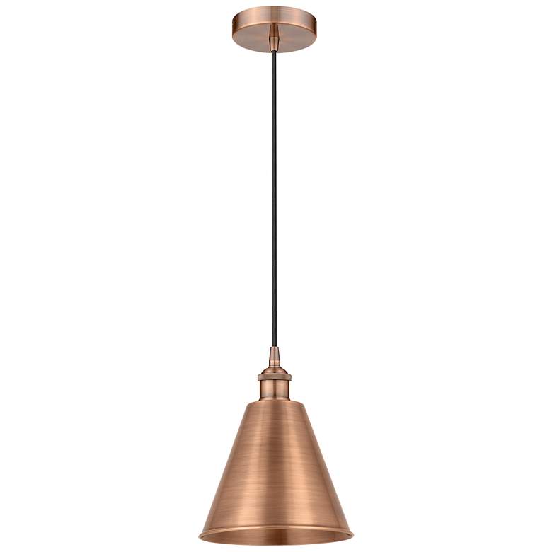 Image 1 Berkshire 8" Wide Antique Copper Mini Pendant