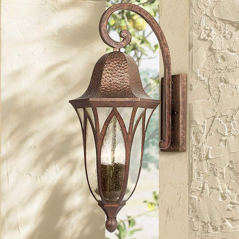 Image 1 Berkshire Collection 27 1/2 inch High Outdoor Wall Light