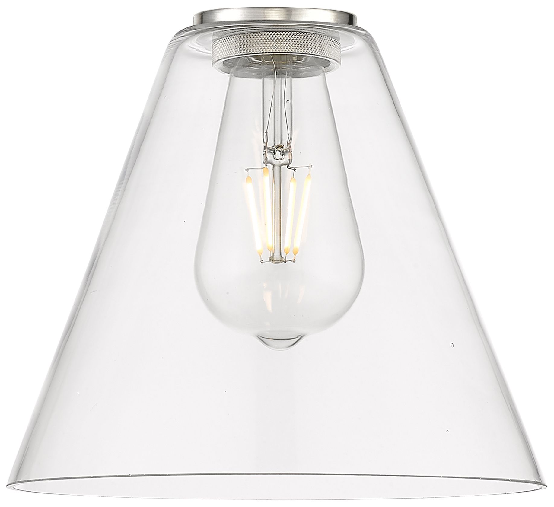 Image 3 Berkshire Glass - 4 Light - 51 inch - Champagne Bronze - Island Light more views