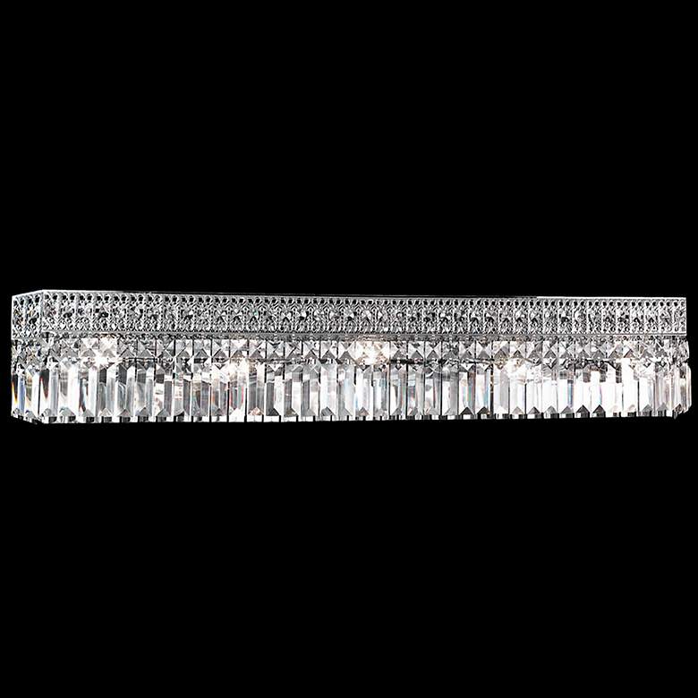 Image 1 Berlin 36" Wide Crystal Bathroom Light Vanity Fixture