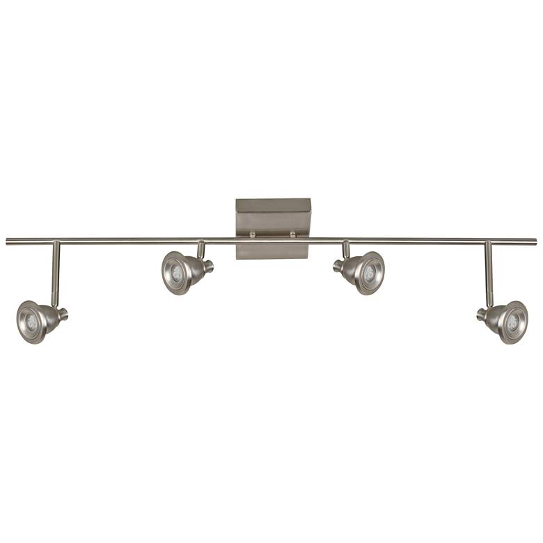 Image 1 Berlin 4-Light Satin Nickel LED Track Fixture