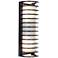 Bermuda 16 3/4" High Bronze LED Outdoor Wall Light