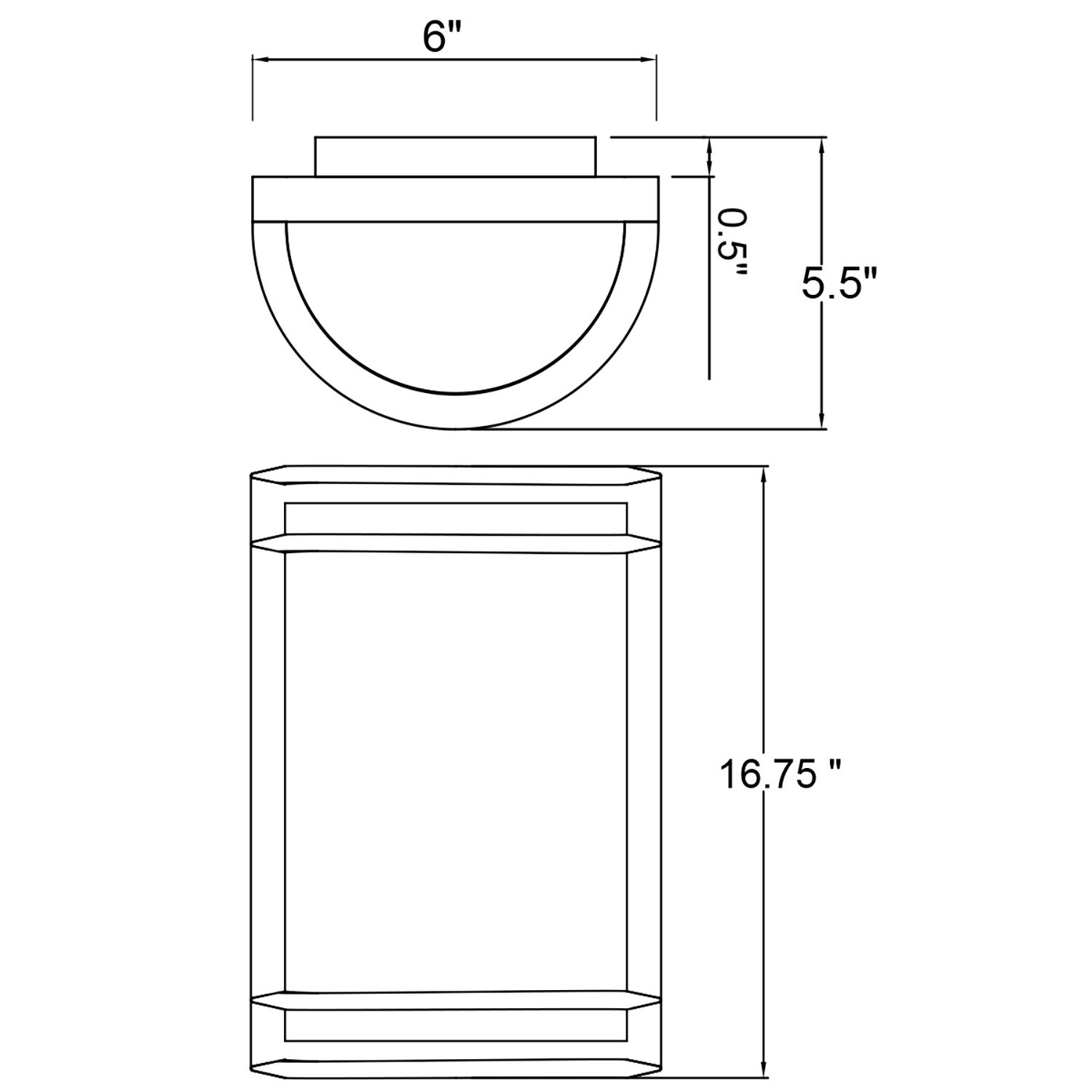 Image 4 Bermuda 16 3/4" High Satin Bulkhead LED Outdoor Wall Light more views