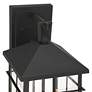 2_Bernal 17 1/2" High Sand Black 2-Light Outdoor Wall Light more views