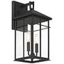 6_Bernal 17 1/2" High Sand Black 2-Light Outdoor Wall Light more views