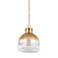 Beryl 15 3/4" Wide Patina Brass Pendant Light